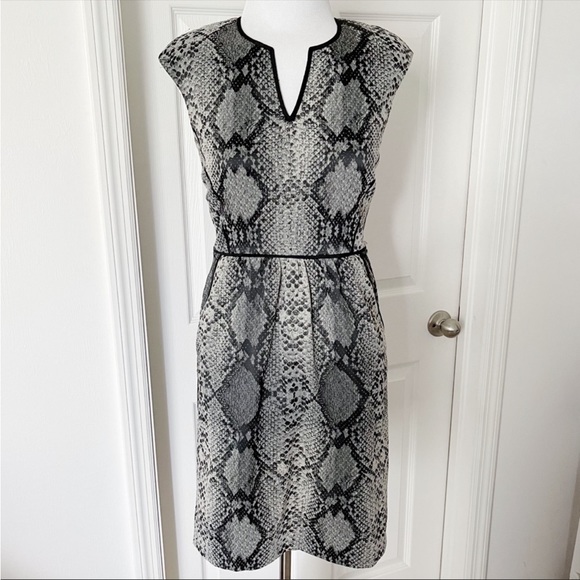 Rebecca Taylor Dresses & Skirts - Rebecca Taylor Snakeskin Print Sheath Dress, size 2
